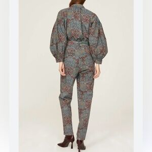 ba&sh Uguette Jumpsuit Floral Size XS - X-small